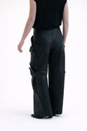 PANTALONE CARGO PELLE