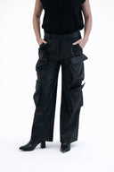 PANTALONE CARGO PELLE
