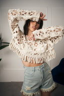 TOP CROP UNCINETTO BEIGE