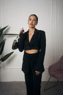 TAILLEUR CUT-OUT NERO