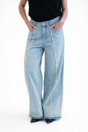 JEANS CON PERLE