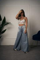 JEANS PALAZZO CHIARI