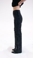 JEANS NERO BRILLANTE