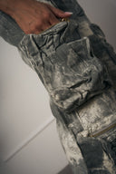 JEANS CARGO MILITARE