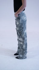 JEANS CARGO MILITARE