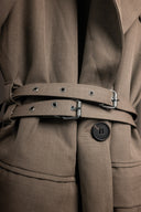 TAILLEUR MOKA DOPPIA FIBBIA