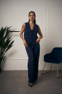 TAILLEUR GILET BLU