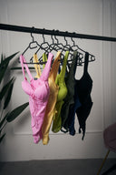 BODY CON SCOLLO A BALCONCINO
