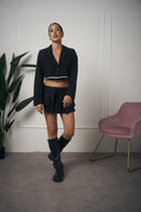 CROP BLAZER