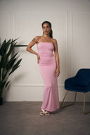 ABITO LUNGO SUMMER ROSA