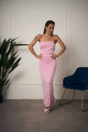 ABITO LUNGO SUMMER ROSA