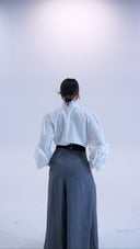 PANTALONE PALAZZO GRIGIO