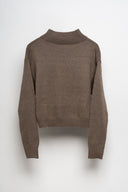 COORDINATO IN MAGLIA MARRONE