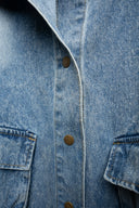 GIACCA OVER JEANS CARGO