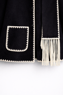 CAPPOTTO SCIARPA NERO