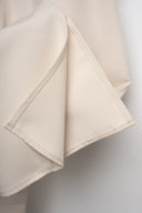 TAILLEUR BEIGE CON FASCIA CHIARO
