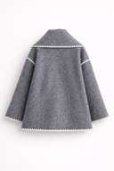 CAPPOTTO E SCIARPA GRIGIO