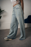 JEANS CON PERLE