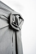 TAILLEUR BLAZER E GONNA GESSATO