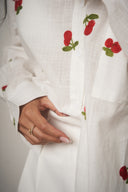 CAMICIA LINO CON CILIEGIE