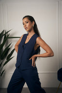 TAILLEUR GILET BLU