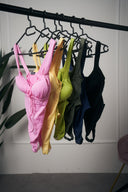 BODY CON SCOLLO A BALCONCINO