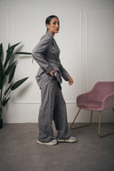 TAILLEUR GRIGIO DOPPIA FIBBIA