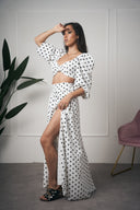 COORDINATO POIS BIANCO