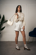 BORSA HOBO BIANCA