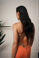 ABITO LUNGO SUMMER ARANCIONE