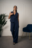 TAILLEUR GILET BLU