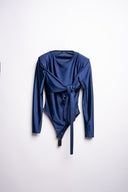 MAGLIA-BODY MANICA LUNGA NODO
