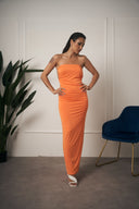 ABITO LUNGO SUMMER ARANCIONE