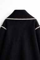 CAPPOTTO SCIARPA NERO