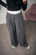 PANTALONE BOXER GRIGIO
