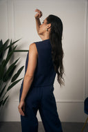 TAILLEUR GILET BLU