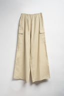 COORDINATO GILET CARGO BEIGE
