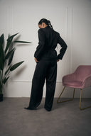 TAILLEUR IN RASO NERO