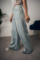 JEANS CON PERLE