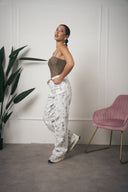 JEANS FLOREALE