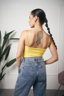 BODY GIALLO SCOLLO A CUORE