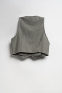 TAILLEUR GILET GESSATO GRIGIO