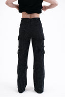 JEANS NERO BRILLANTE