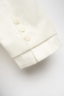 BLAZER OVER CON GILET BIANCO