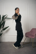 TAILLEUR CUT-OUT NERO