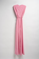 TUTA LUNGA CON FIORE ROSA