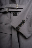 TAILLEUR GRIGIO DOPPIA FIBBIA