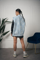 GILET JEANS PIZZO