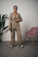 TAILLEUR MOKA DOPPIA FIBBIA