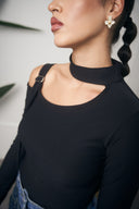 MAGLIA REGOLABILE NERA